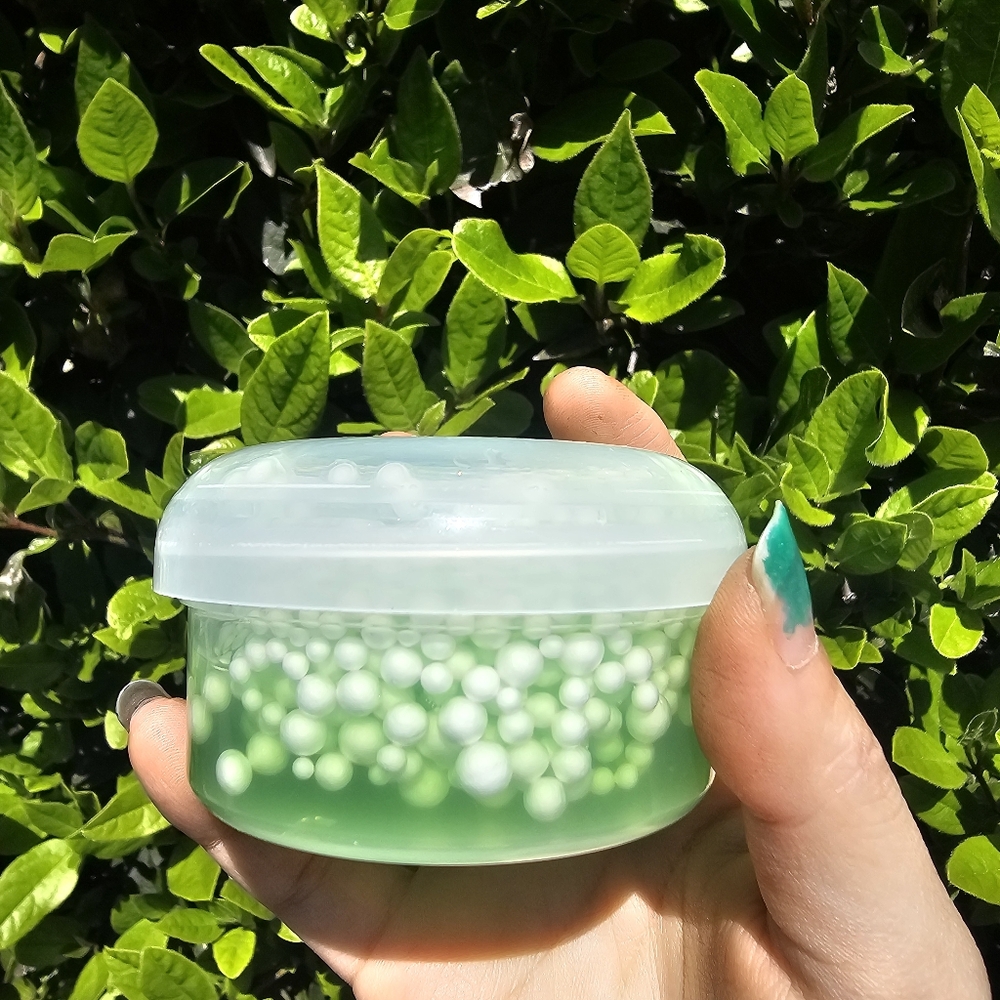 OG SLIMES Clear Green Floam Slime
